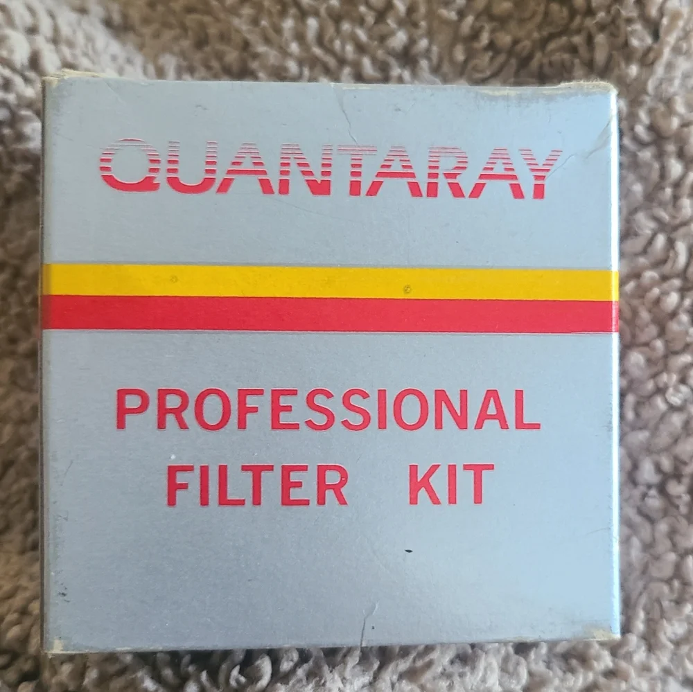 Quantaray 52mm Lens Filter with Case 6 Parallel Filter New In Box
